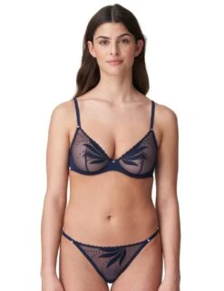 Marie Jo Etoile Thong - Sapphire Blue -Belle Lingerie Store 66934 marie jo etoile thong sapphire blue 5