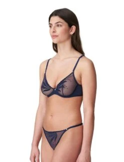 Marie Jo Etoile Thong - Sapphire Blue -Belle Lingerie Store 66934 marie jo etoile thong sapphire blue 7