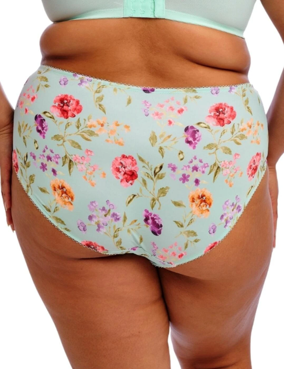 Goddess Kayla High Waist Brief - Blue Haze 2 Goddess Kayla High Waist Brief - Blue Haze - Image 2