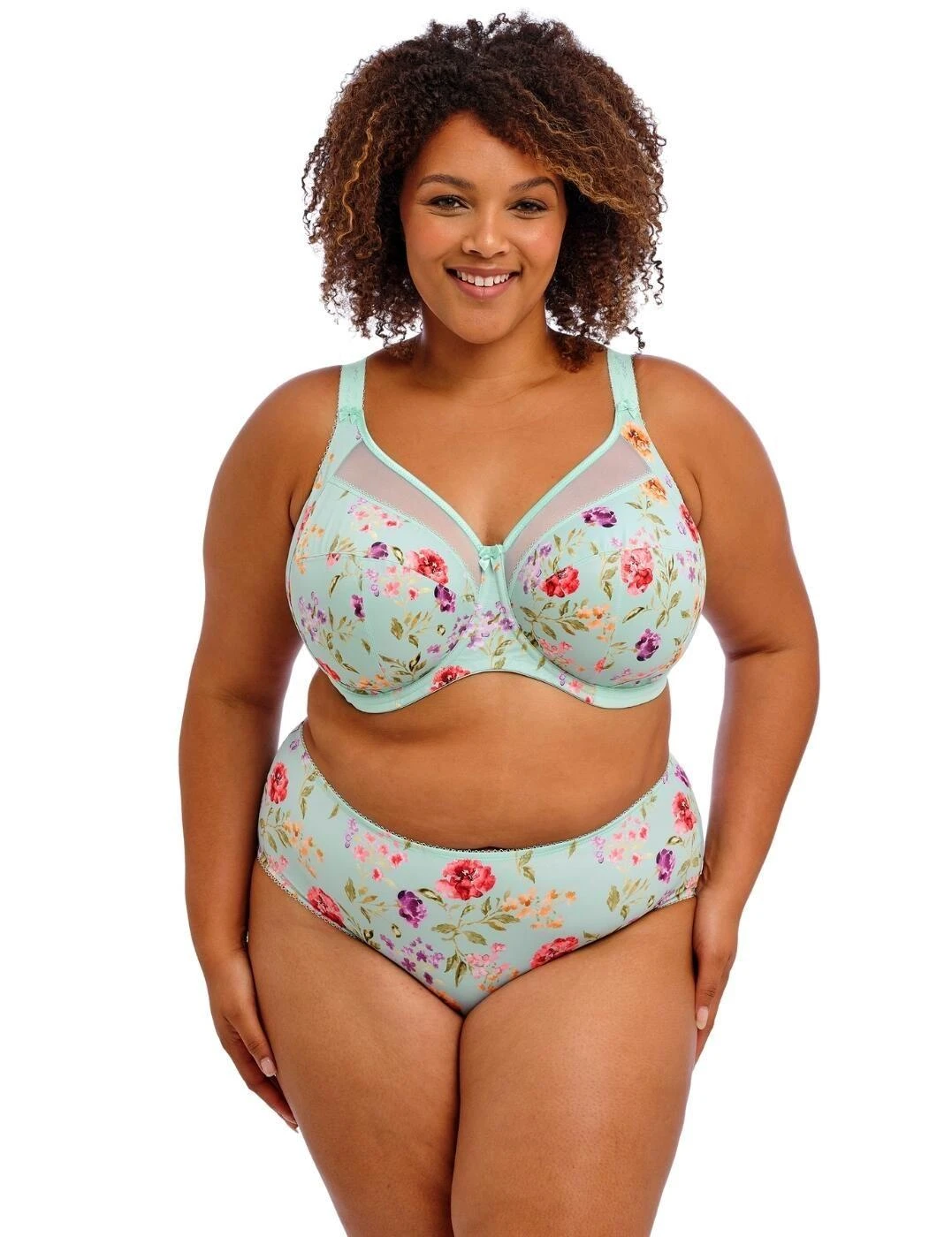 Goddess Kayla High Waist Brief - Blue Haze 4 Goddess Kayla High Waist Brief - Blue Haze - Image 4