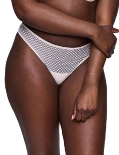 Prima Donna Twist Glass Beach Thong - Crystal Pink