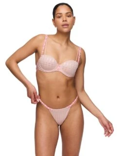 Marie Jo Avero Tiny Thong - Powder Rose -Belle Lingerie Store 66984 marie jo avero tiny thong powder rose 5