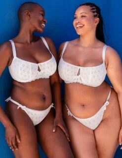 Curvy Kate Flora Tanga Brief - White -Belle Lingerie Store 67016 curvy kate flora tanga brief white 10