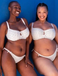 Curvy Kate Flora Tanga Brief - White -Belle Lingerie Store 67016 curvy kate flora tanga brief white 8