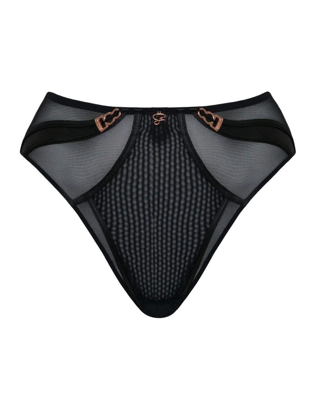 Scantilly By Curvy Kate Suspense High Waist Brief - Black 3 Scantilly By Curvy Kate Suspense High Waist Brief - Black - Image 3