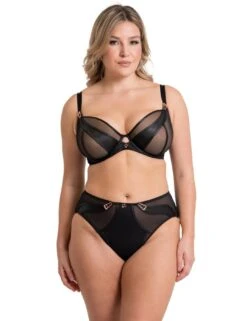 Scantilly By Curvy Kate Suspense High Waist Brief - Black 13 Scantilly By Curvy Kate Suspense High Waist Brief - Black -Belle Lingerie Store 67022 scantilly by curvy kate suspense high waist brief black 4