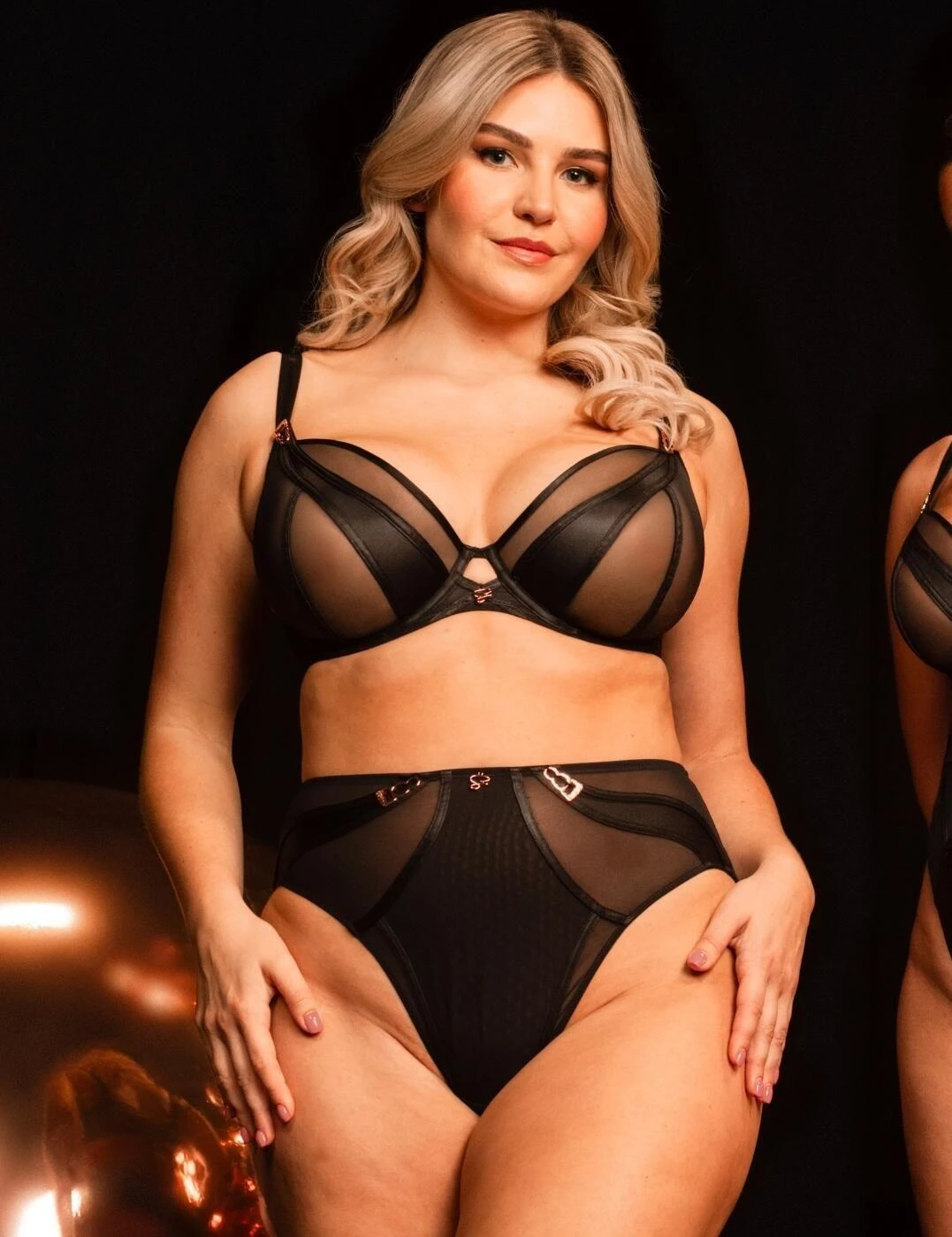 Scantilly By Curvy Kate Suspense High Waist Brief - Black 5 Scantilly By Curvy Kate Suspense High Waist Brief - Black - Image 5