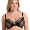 Scantilly By Curvy Kate Suspense Plunge Bra - Black
