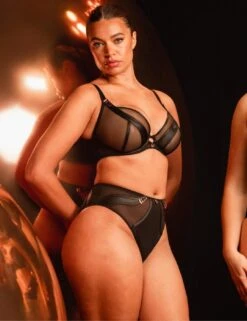 Scantilly By Curvy Kate Suspense Plunge Bra - Black -Belle Lingerie Store 67047 scantilly by curvy kate suspense plunge bra black 9