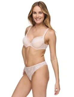 Marie Jo Cyrile Push Up Removable Pads Bra - Crystal Pink -Belle Lingerie Store 67075 marie jo cyrile push up removable pads bra crystal pink 8