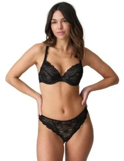 Marie Jo Cyrile Thong - Black 13 Marie Jo Cyrile Thong - Black -Belle Lingerie Store 67083 marie jo cyrile thong black 6