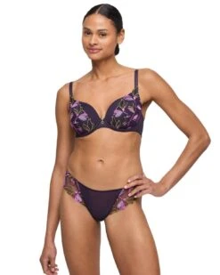 Marie Jo Loish Loish Thong - Amethyst -Belle Lingerie Store BELLE 0602940 marie jo loish loish thong amethyst 4
