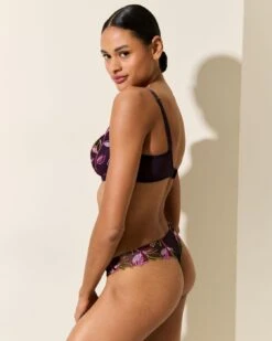 Marie Jo Loish Loish Thong - Amethyst -Belle Lingerie Store BELLE 0602940 marie jo loish loish thong amethyst 7