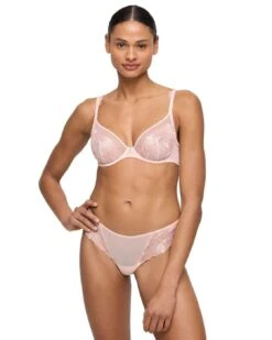 Marie Jo Loish Loish Thong - Pearly Pink -Belle Lingerie Store BELLE 0602940 marie jo loish loish thong pearly pink 4
