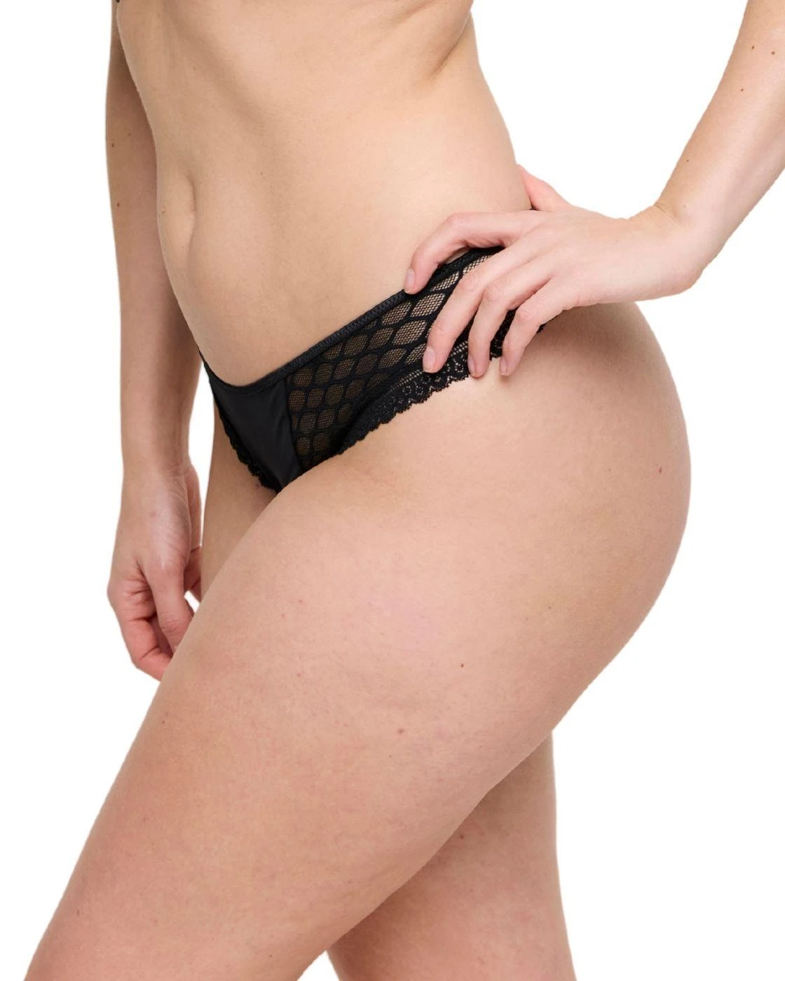 Prima Donna Twist Nako Thong - Black 3 Prima Donna Twist Nako Thong - Black - Image 3