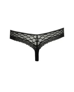 Prima Donna Twist Nako Thong - Black 12 Prima Donna Twist Nako Thong - Black -Belle Lingerie Store BELLE 0642490 prima donna twist nako thong black 5