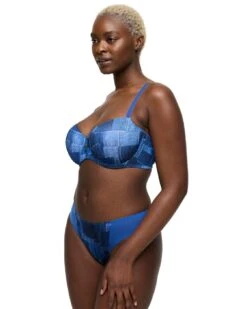 Prima Donna Twist Mauna Thong - Twill Blue 13 Prima Donna Twist Mauna Thong - Twill Blue -Belle Lingerie Store BELLE 0642510 prima donna twist mauna thong twill blue 7