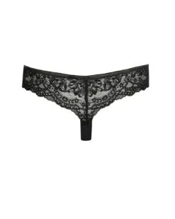 Prima Donna Shimla Thong - Black -Belle Lingerie Store BELLE 0663580 prima donna shimla thong black 5