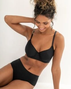 Pour Moi Bonded No Vpl Shorty - Black 10 Pour Moi Bonded No Vpl Shorty - Black -Belle Lingerie Store BELLE 99507 pour moi bonded no vpl shorty black 4