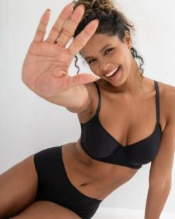 Pour Moi Bonded No Vpl Shorty - Black 13 Pour Moi Bonded No Vpl Shorty - Black -Belle Lingerie Store BELLE 99507 pour moi bonded no vpl shorty black 7