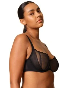 Gossard Obsession Non Padded Balconette Bra - Black 10 Gossard Obsession Non Padded Balconette Bra - Black -Belle Lingerie Store BELLE BB1A198 gossard obsession non padded balconette bra black 3