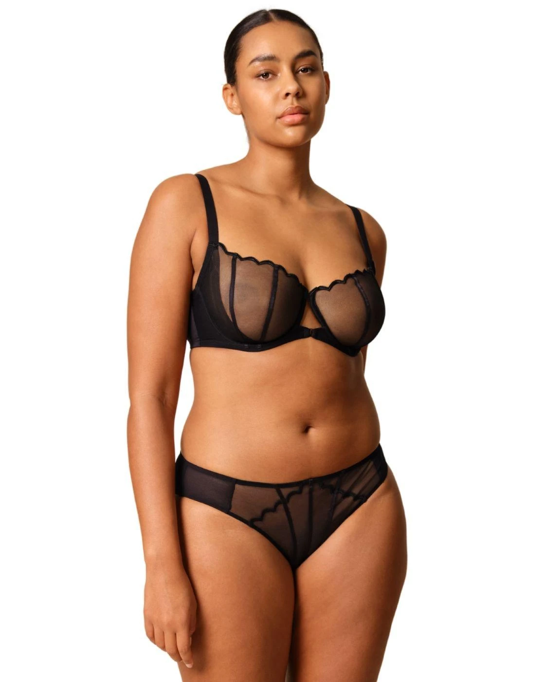 Gossard Obsession Non Padded Balconette Bra - Black 6 Gossard Obsession Non Padded Balconette Bra - Black - Image 6