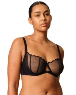 Gossard Obsession Non Padded Balconette Bra - Black