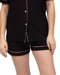 Cyberjammies Bonnie Revere Jersey Shorty Set - Black 14 Cyberjammies Bonnie Revere Jersey Shorty Set - Black -Belle Lingerie Store BELLE Bonnie 5059 cyberjammies bonnie revere jersey shorty set black 7