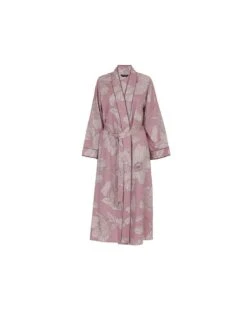 Cyberjammies Fable & Eve Fulham Woven Long Sleeve Floral Print Long Dressing Gown - Pink Mix 11 Cyberjammies Fable & Eve Fulham Woven Long Sleeve Floral Print Long Dressing Gown - Pink Mix -Belle Lingerie Store BELLE Fable EveFulham 2260 cyberjammies fable eve fulham woven long sleeve floral print long dressing gown pink mix 4