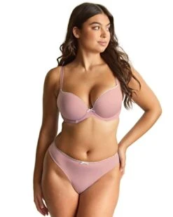 Panache Faith Brazilian Brief - Mauve 11 Panache Faith Brazilian Brief - Mauve -Belle Lingerie Store BELLE Faith 10662B panache faith brazilian brief mauve 4