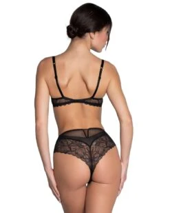 Lise Charmel Floraison Passion Retro Sexy Brief - Safran Rose -Belle Lingerie Store BELLE FloraisonPassion ACH1986 lise charmel floraison passion retro sexy brief safran rose 7