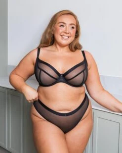 Curvy Kate Lightstyle Brazilian Brief - Black -Belle Lingerie Store BELLE Lightstyle CK098202 curvy kate lightstyle brazilian brief black 6