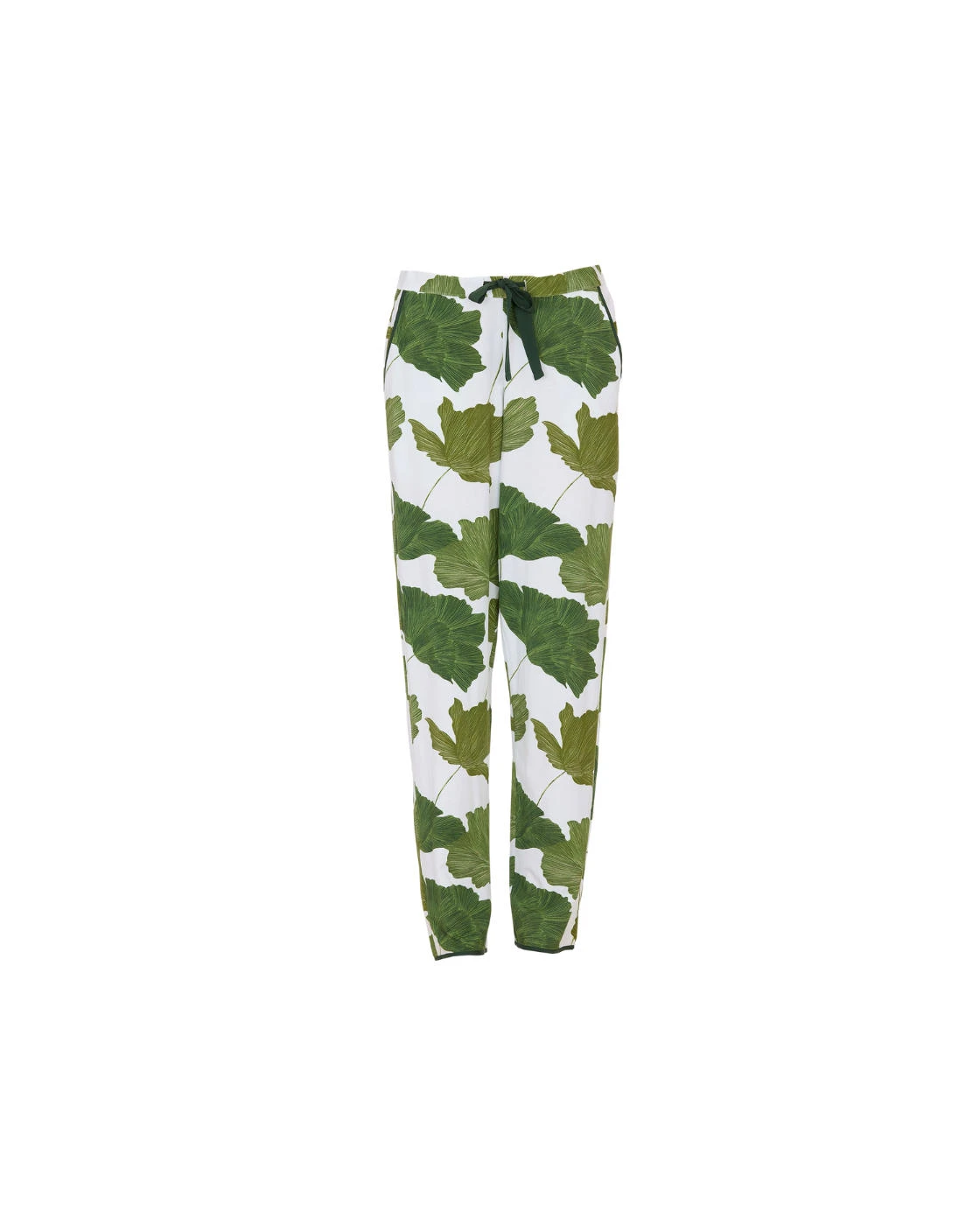 Cyberjammies Olive Leaf Printed Jersey Pyjama Bottoms - Olive Green Mix 3 Cyberjammies Olive Leaf Printed Jersey Pyjama Bottoms - Olive Green Mix - Image 3