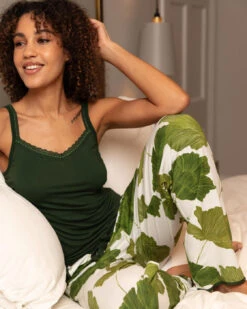 Cyberjammies Olive Leaf Printed Jersey Pyjama Bottoms - Olive Green Mix 14 Cyberjammies Olive Leaf Printed Jersey Pyjama Bottoms - Olive Green Mix -Belle Lingerie Store BELLE Olive 5006 cyberjammies olive leaf printed jersey pyjama bottoms olive green mix 7