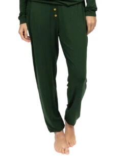 Cyberjammies Olive Jersey Pyjama Bottoms - Olive Green