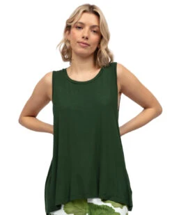 Cyberjammies Olive Jersey Relaxed Vest - Olive Green