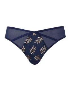 Panache Tango Brazilian Brief - Navy/Champagne 9 Panache Tango Brazilian Brief - Navy/Champagne -Belle Lingerie Store BELLE Tango 9096 panache tango brazilian brief navychampagne 3